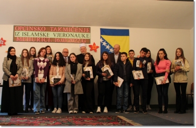 U OŠ “Mehurići” u Mehuriću kod Travnika održano 19. općinsko takmičenje iz islamske vjeronauke